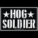 Hog Soldier™ Official Blackout Badge Decal