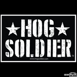Hog Soldier™ Official Blackout Badge Decal 